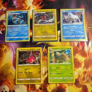 Bundle of 5 Rare Holo Cards + 30 Extra Normal Cards